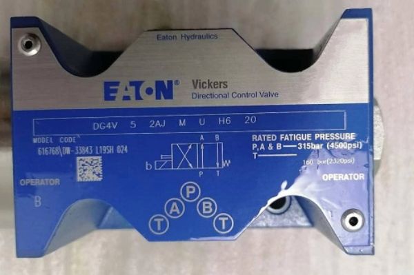 EATON VICKERS方向控制閥DG4V-5-2AJ-M-U-H6-20技術規格及安裝